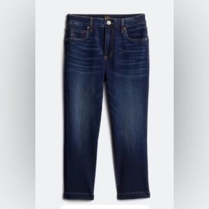 Women's Kut from the Kloth Lauren Crop High Rise Straight Leg Jean